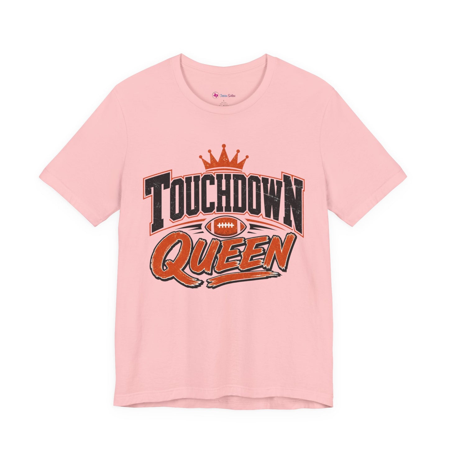 Touchdown Queen T-SHIRT Football Season Tailgate Time