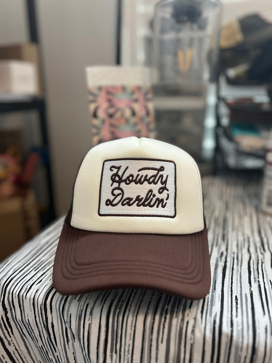 Howdy Darlin’Patch Foam Trucker Hat