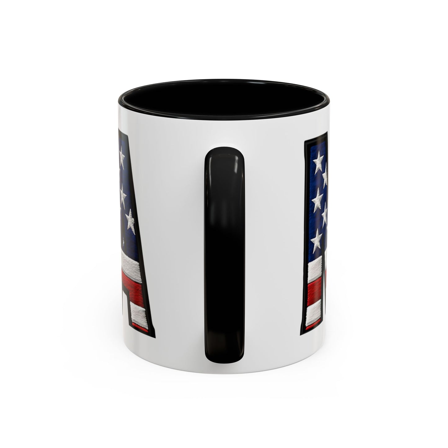 Patriotic AMERICA Flag MAMA Accent Coffee Mug 11 or 15oz
