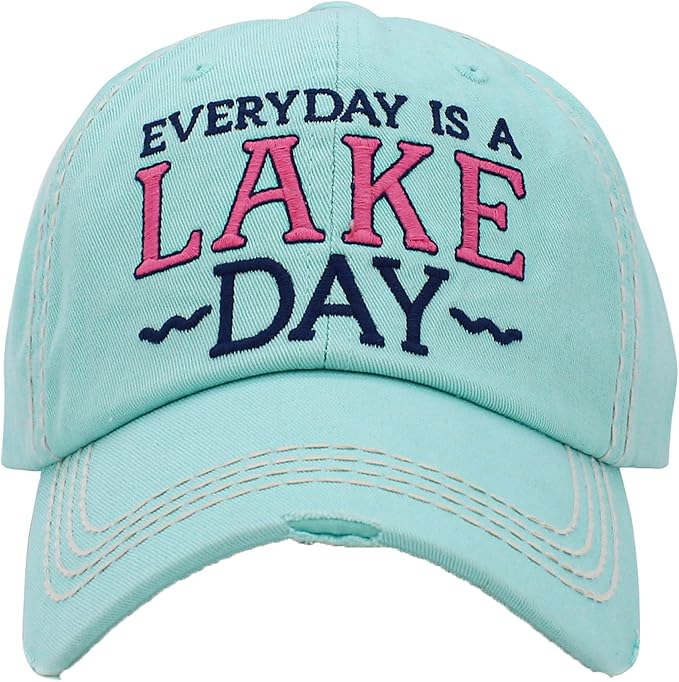 EVERYDAY Is A LAKE DAY Hat - 3 Colors
