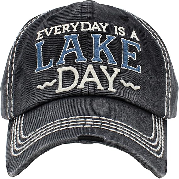 EVERYDAY Is A LAKE DAY Hat - 3 Colors