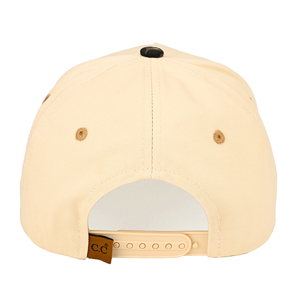 C.C GAME DAY LEOPARD BRIM HAT RED