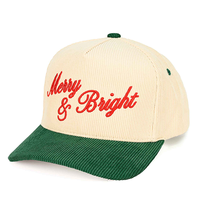 C.C. Merry & Bright Courdaroy Hats - Red, Black or Green