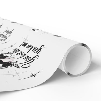 You Look Like you Love Me Chic Gift Wrap