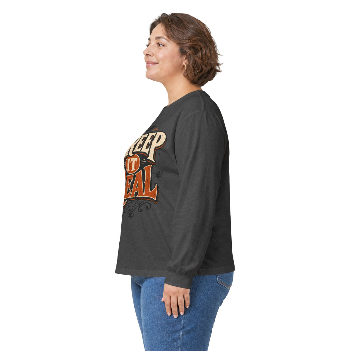 Creep It Real Halloween Long Sleeve T-Shirt