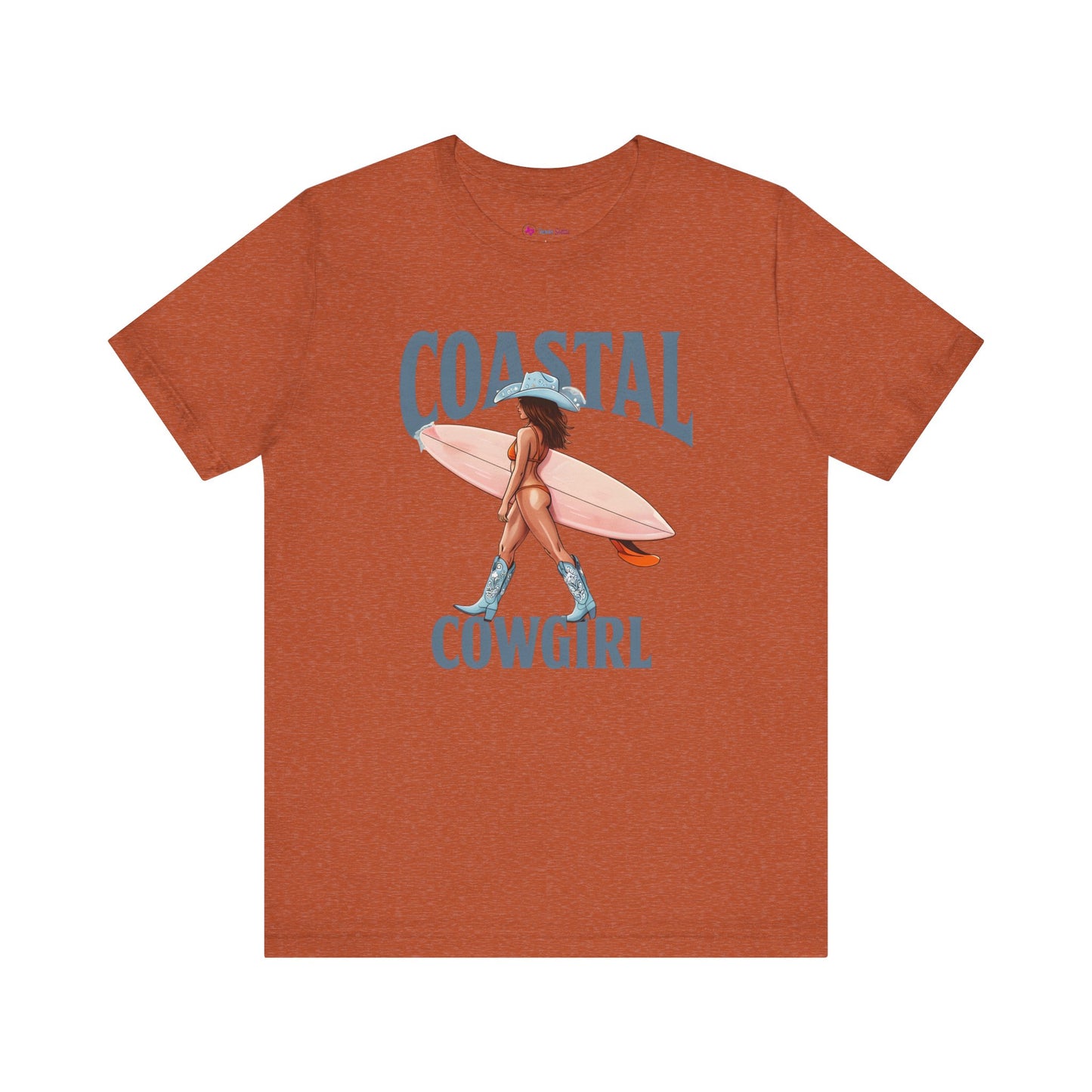 Coastal Cowgirl Tee — Surfing Cowgirl Graphic T-Shirt