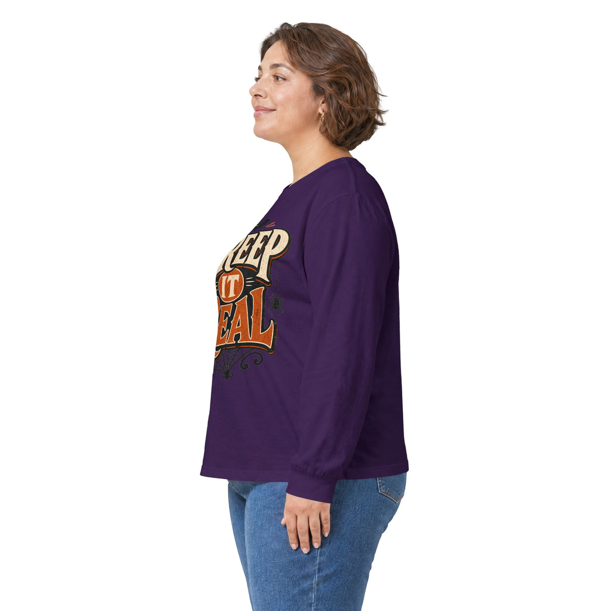 Creep It Real Halloween Long Sleeve T-Shirt