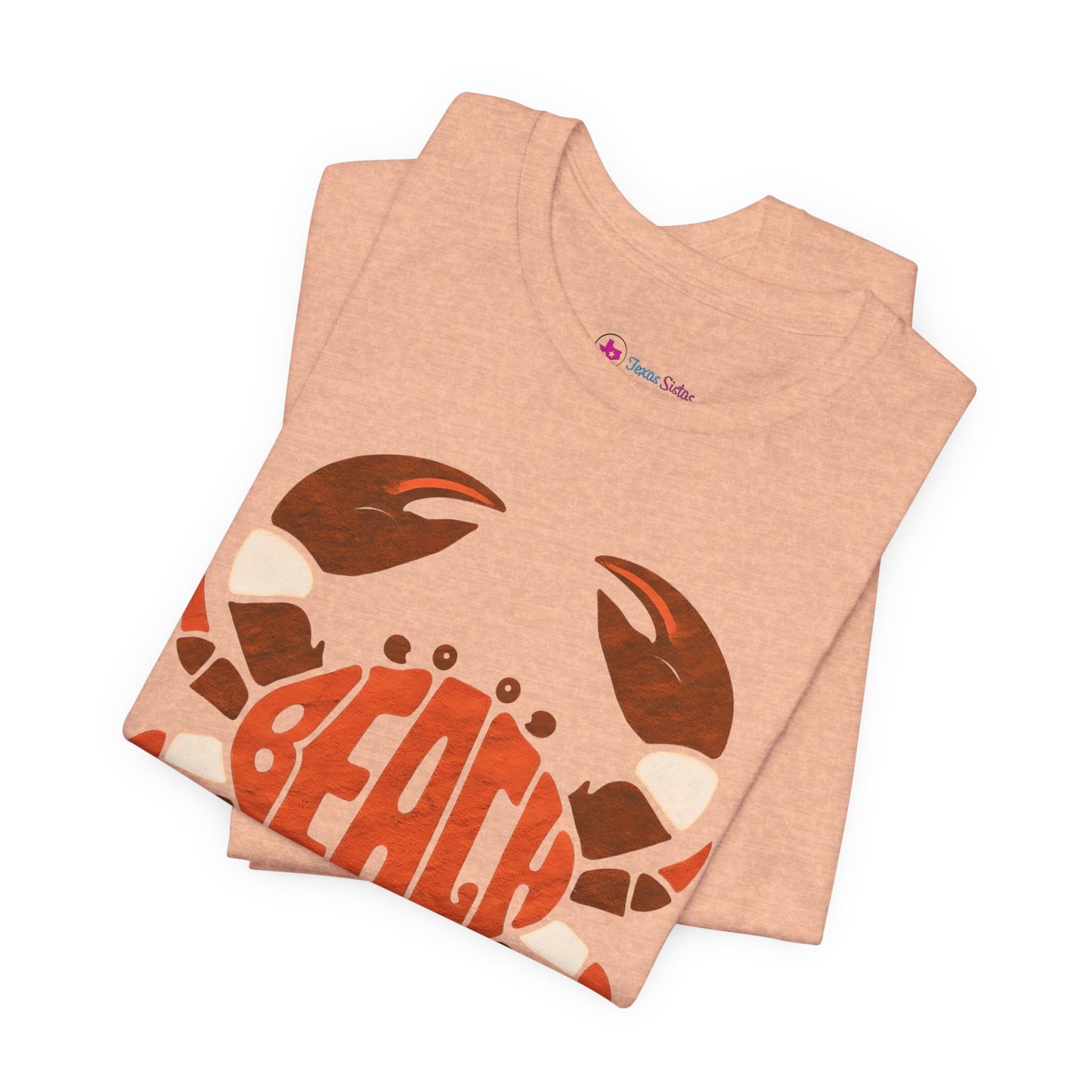 Beach Crab Graphic Tee — Retro Coastal Summer T-Shirt