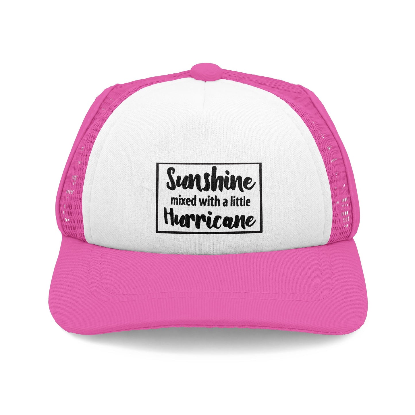 PET Trucker Hat - Sunshine Mixed with a Little HURRICANE Dog Foam Cap
