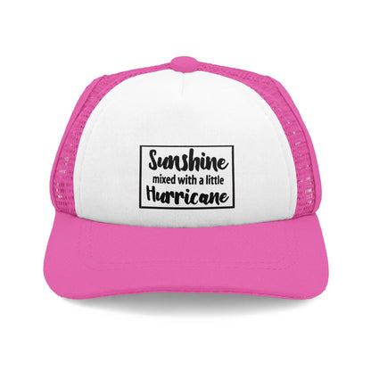 PET Trucker Hat - Sunshine Mixed with a Little HURRICANE Dog Foam Cap