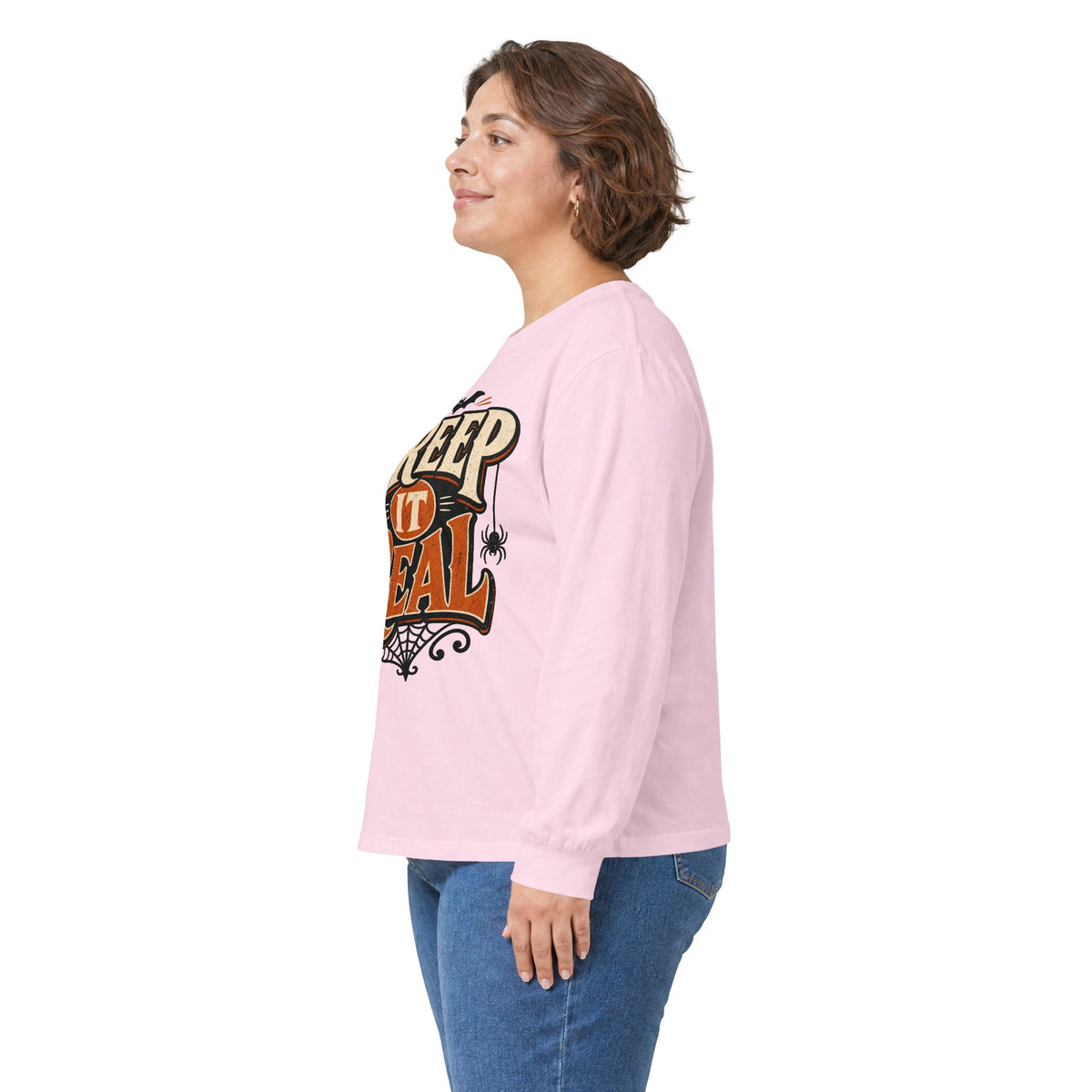 Creep It Real Halloween Long Sleeve T-Shirt