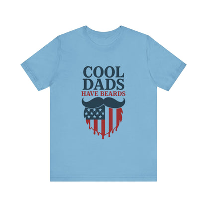 COOL DADS HAVE BEARDS T-Shirt USA 4th OF JULY