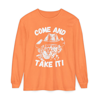 Cowboy Come and Take It Long Sleeve T-Shirt Unisex