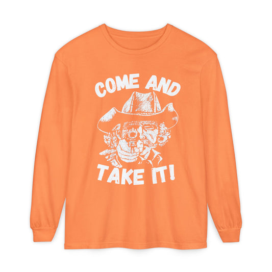 Cowboy Come and Take It Long Sleeve T-Shirt Unisex