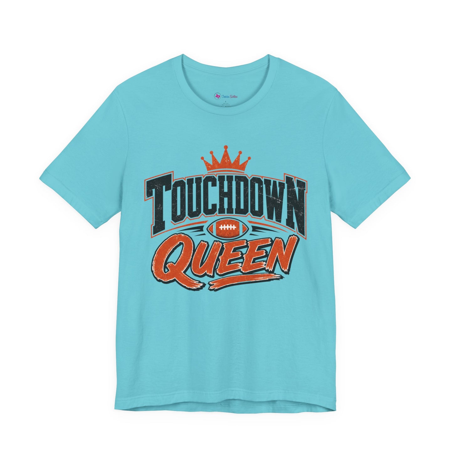Touchdown Queen T-SHIRT Football Season Tailgate Time