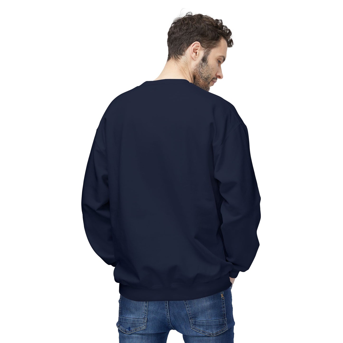 Softstyle Sweatshirt Don't Look Back - Comfortable and Stylish Fleece Crewneck for Adults