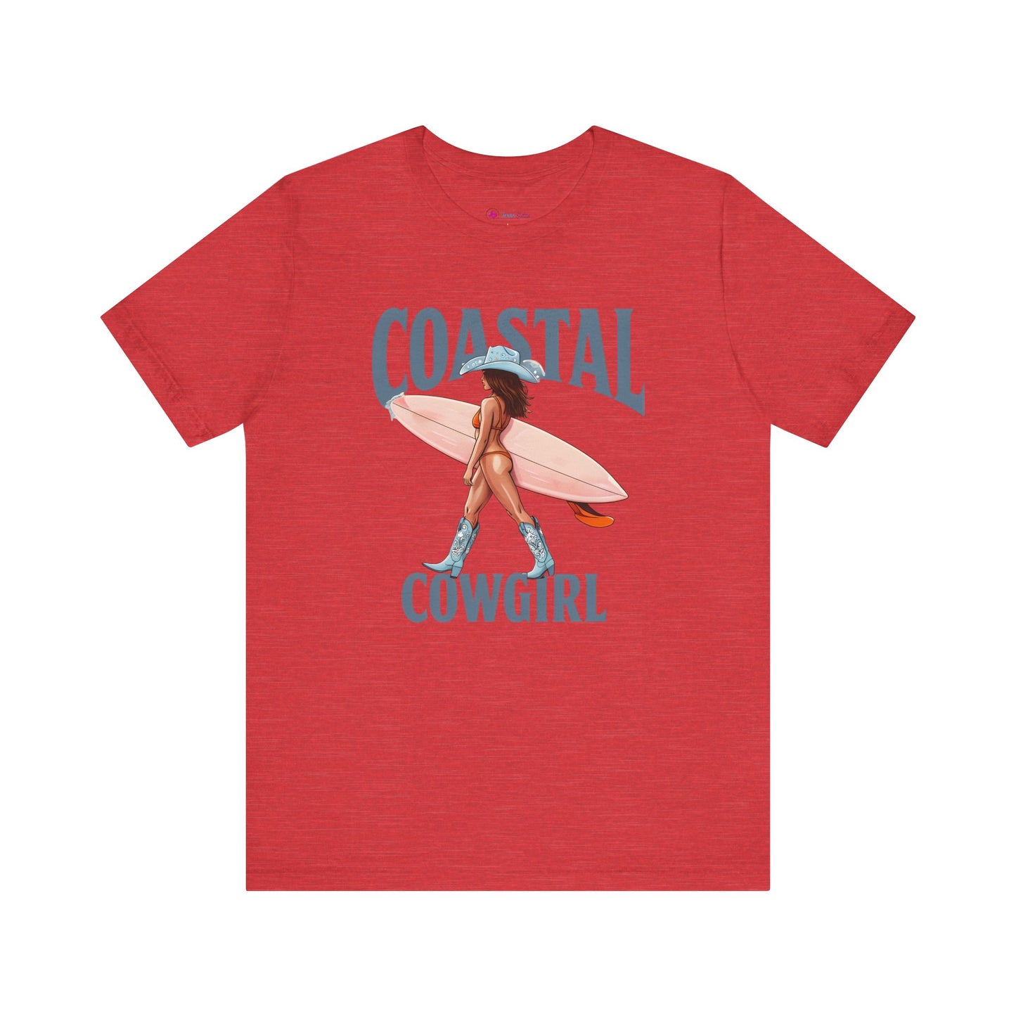 Coastal Cowgirl Tee — Surfing Cowgirl Graphic T-Shirt