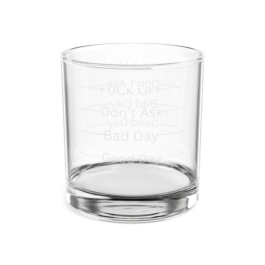 Engraved MOOD MARKER Whiskey Glass 10.5oz — Cocktail Lovers