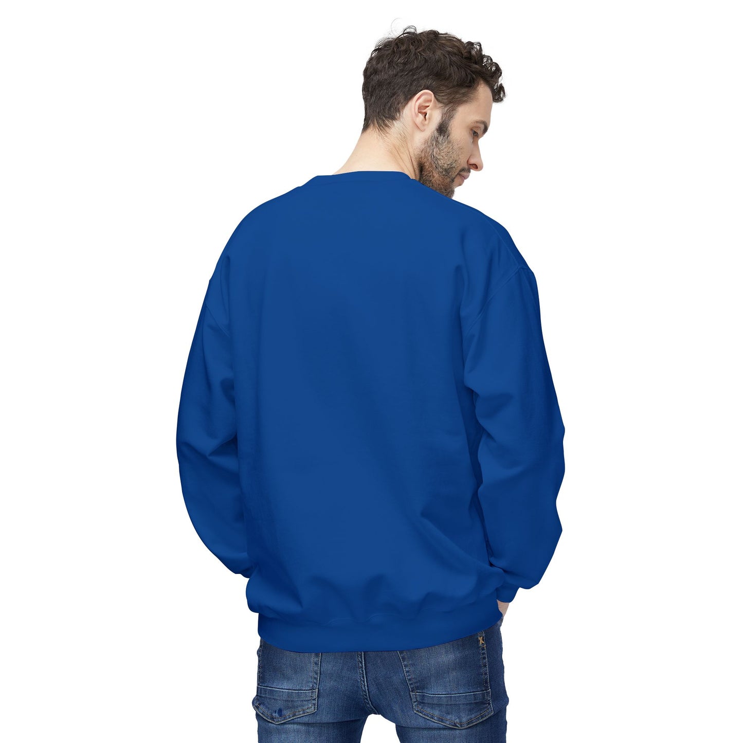 Softstyle Sweatshirt Don't Look Back - Comfortable and Stylish Fleece Crewneck for Adults