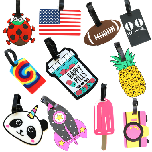 Cutest Ever Luggage Tags - Many Styles