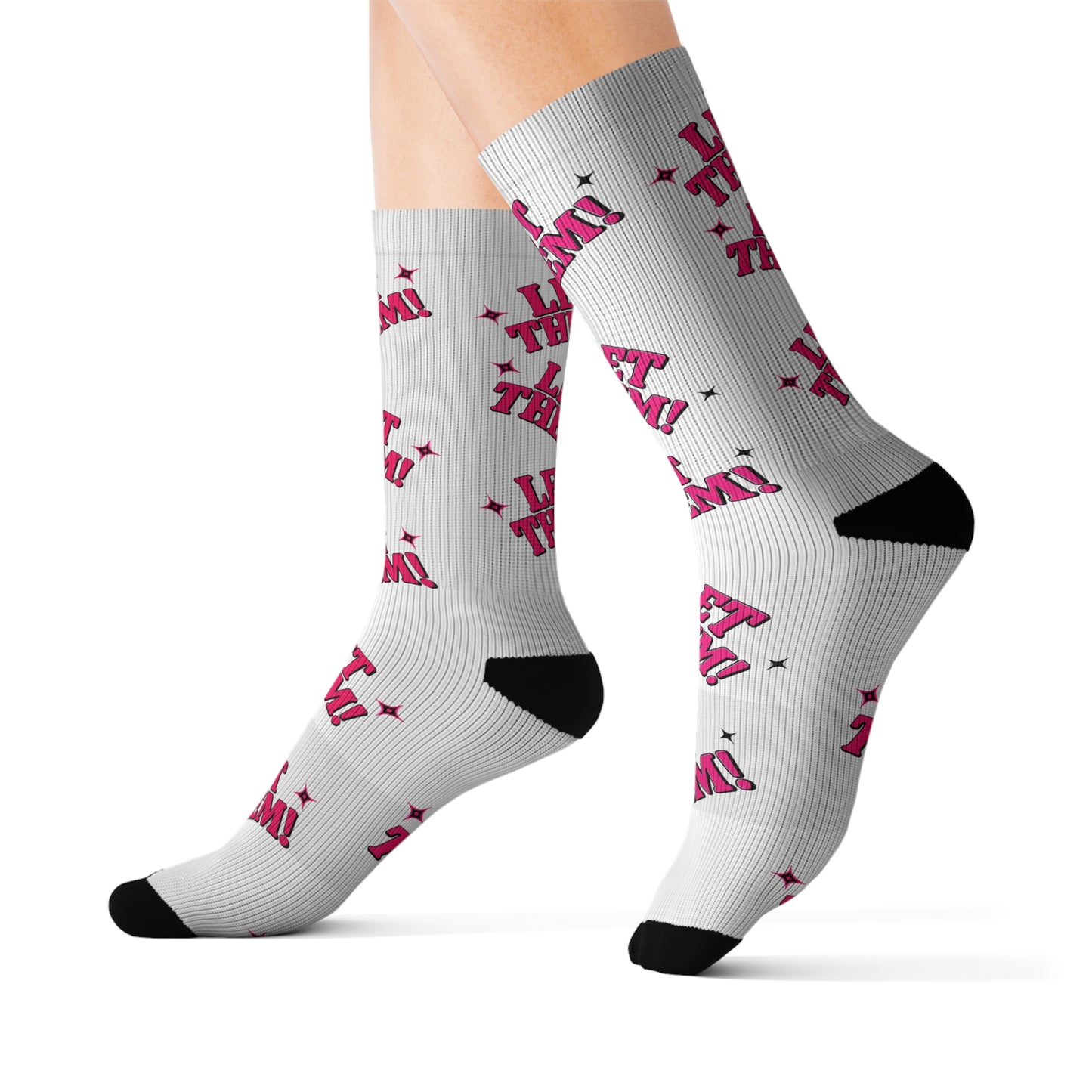 Crew Socks LET THEM Soft Socks