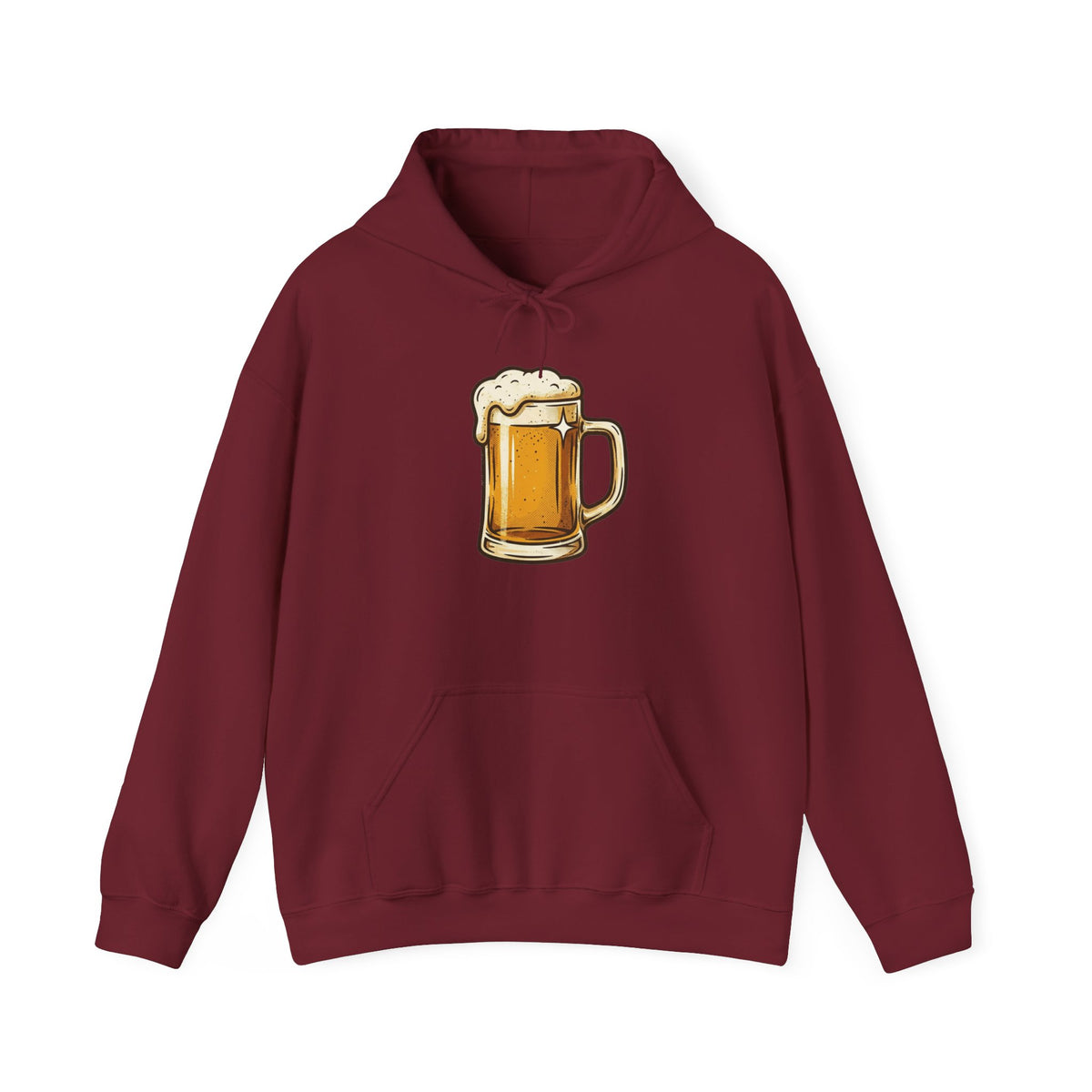 Beer Mug Hoodie — Cozy Beer Graphic Pullover for Brewers & Pub Lovers