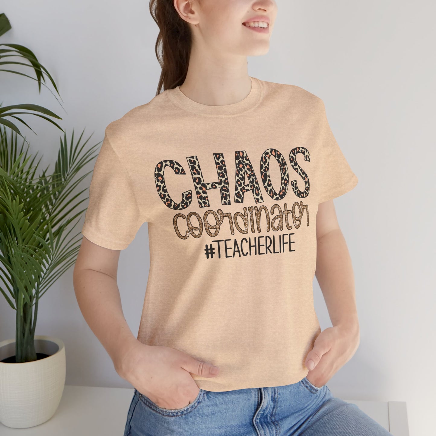 Chaos Coordinator Teacherlife T-shirt - Unisex Tee