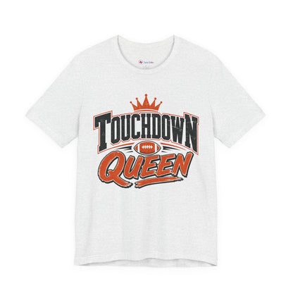 Touchdown Queen T-SHIRT Football Season Tailgate Time