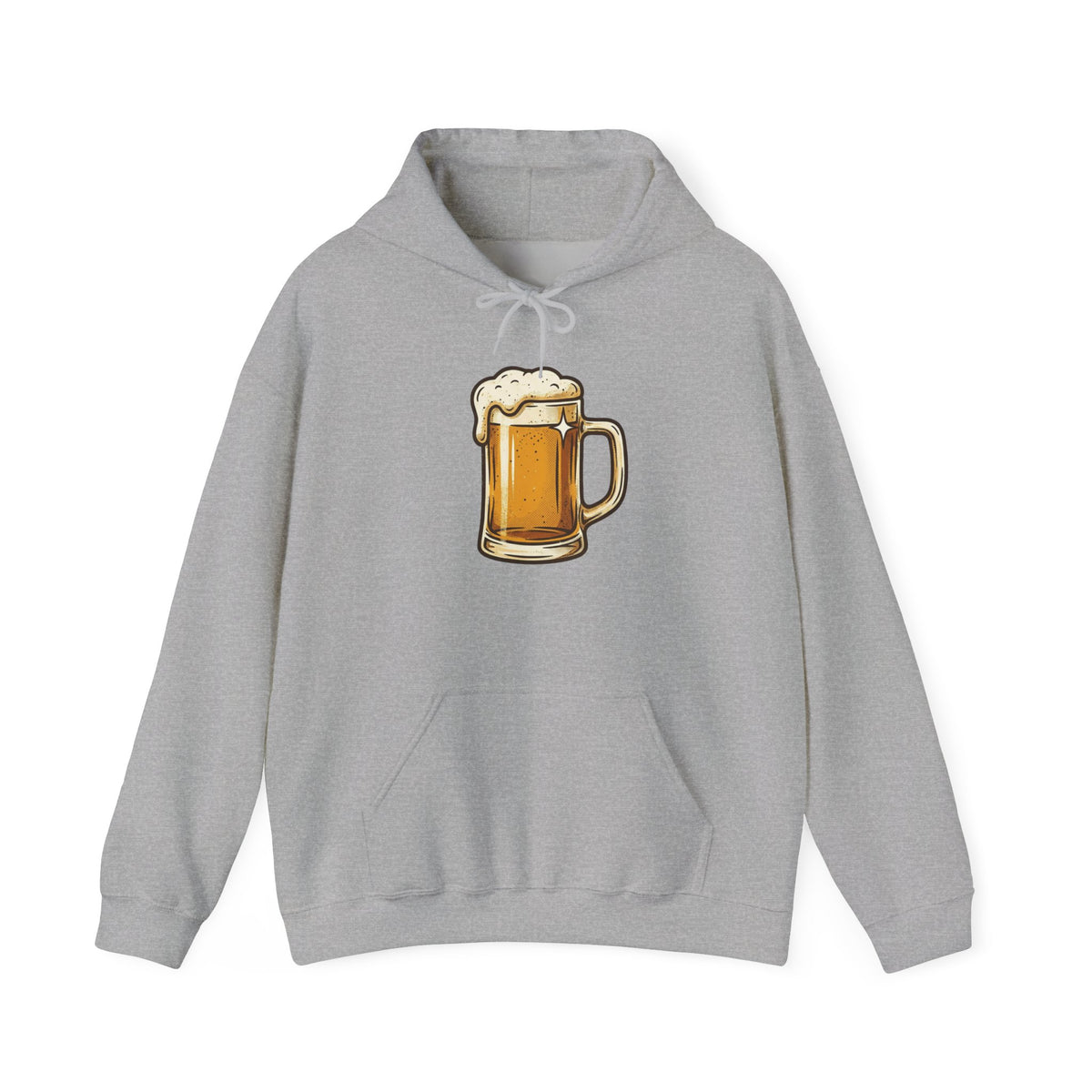 Beer Mug Hoodie — Cozy Beer Graphic Pullover for Brewers & Pub Lovers
