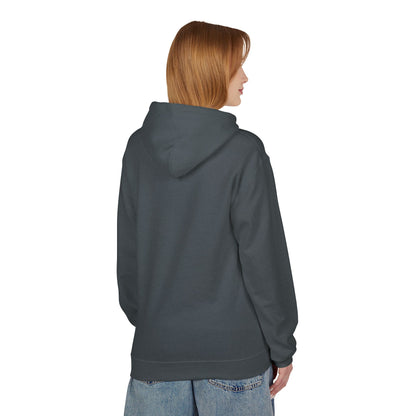 Inspirational Unisex Fleece Hoodie - Don't Look Back, Motivational Gift for Teenagers, Cozy Casual Wear, Perfect for Birthdays & Holidays