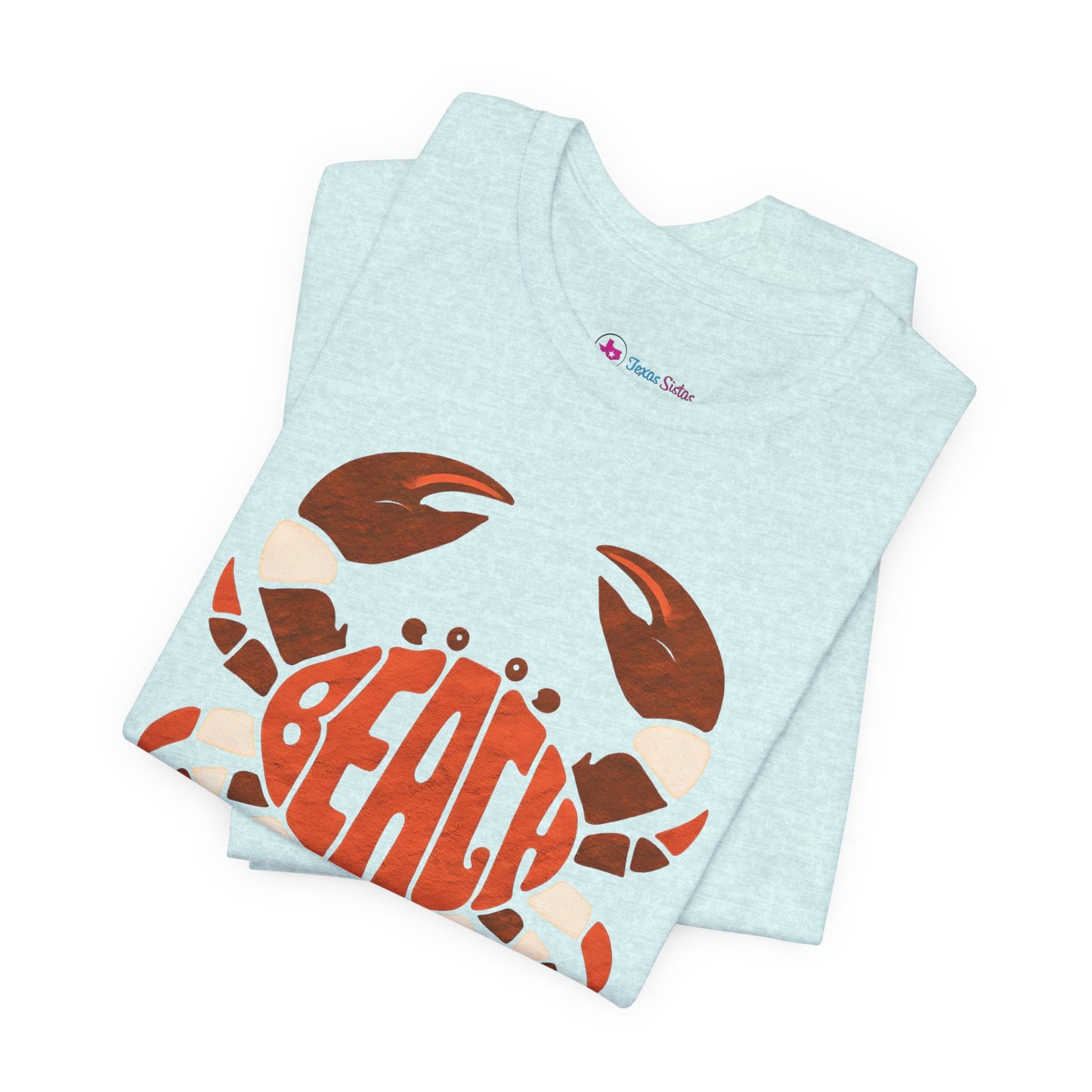 Beach Crab Graphic T-Shirt - Lots of Colors