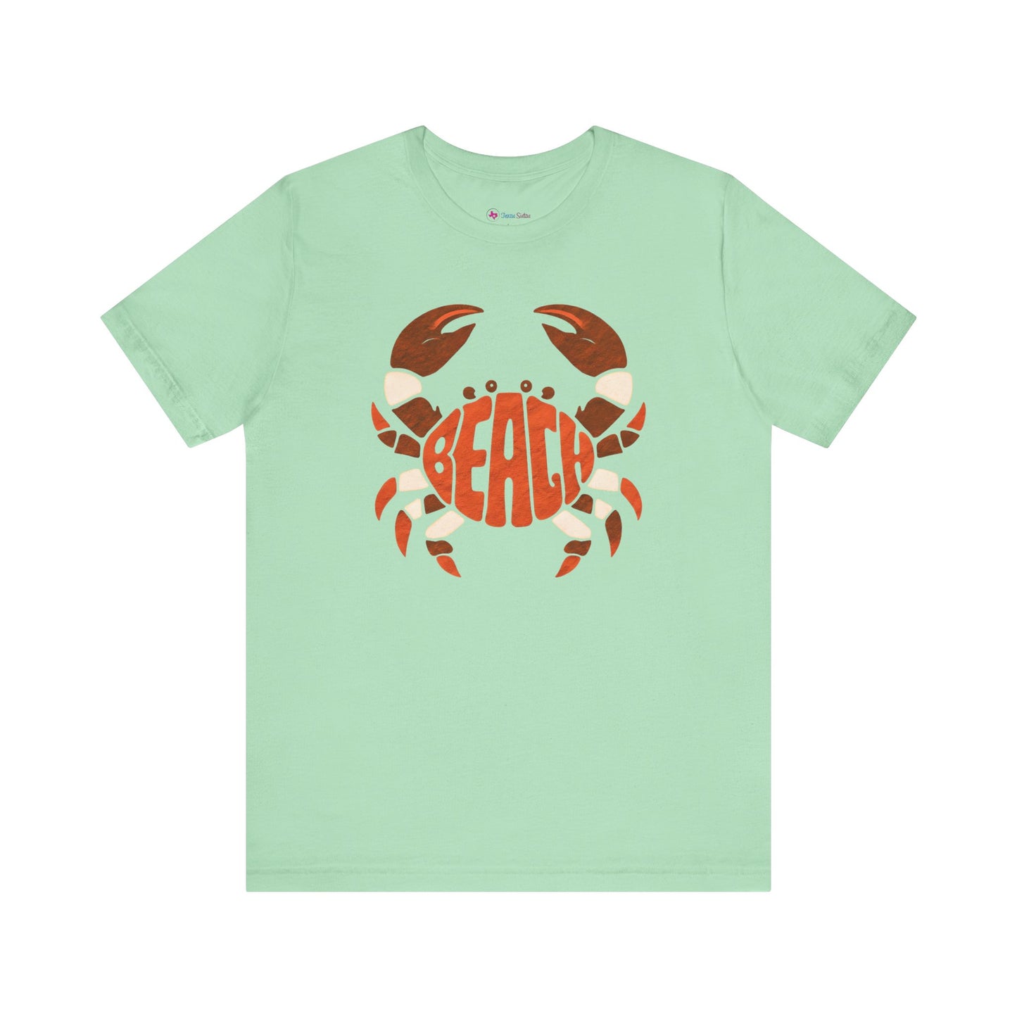 Beach Crab Graphic T-Shirt - Lots of Colors
