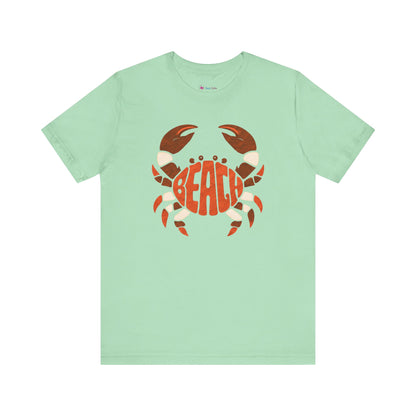 Beach Crab Graphic T-Shirt - Lots of Colors