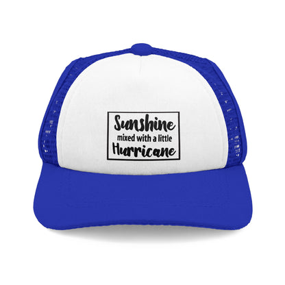PET Trucker Hat - Sunshine Mixed with a Little HURRICANE Dog Foam Cap