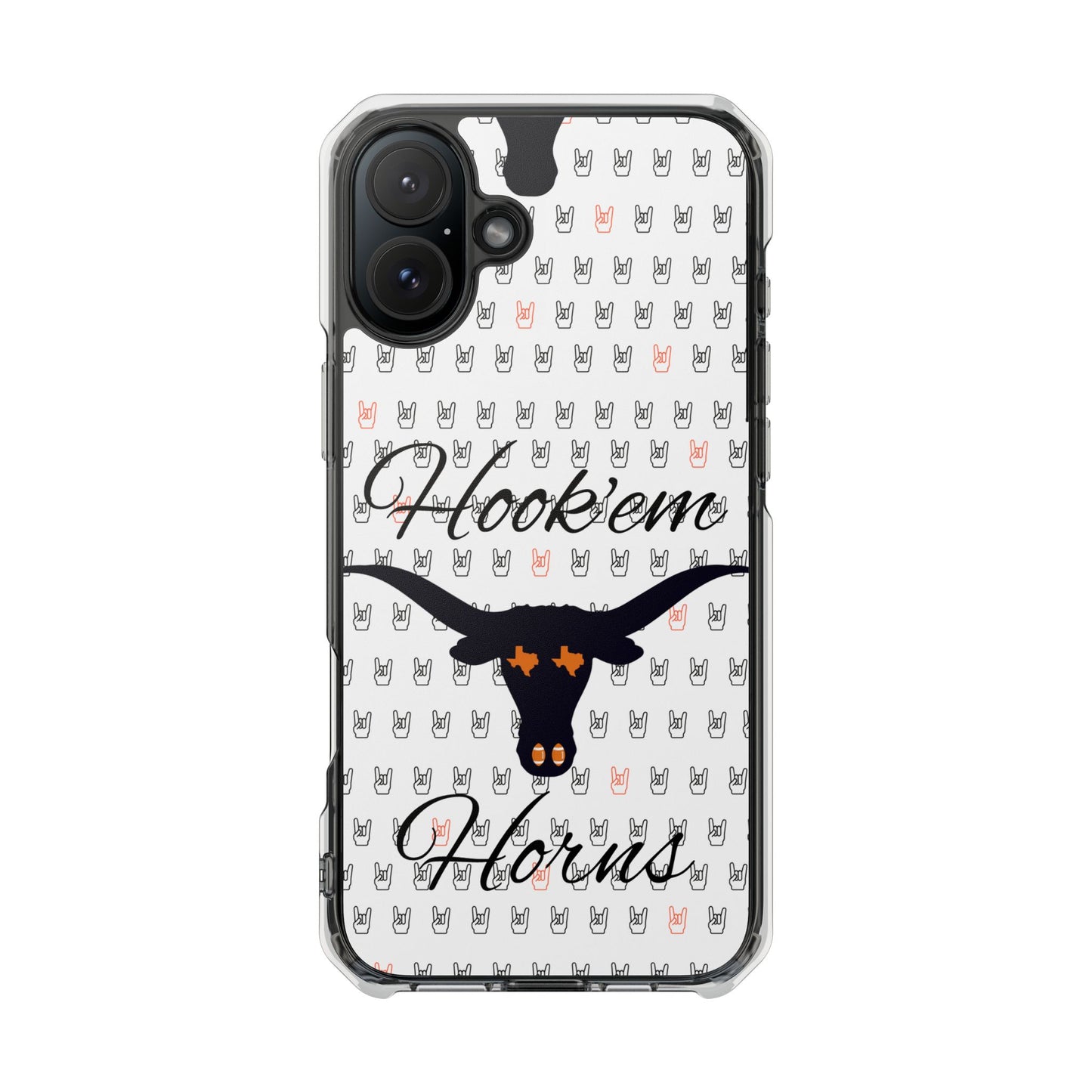 Magnet - Texas Longhorns Football Mini Hook'em Horns Design
