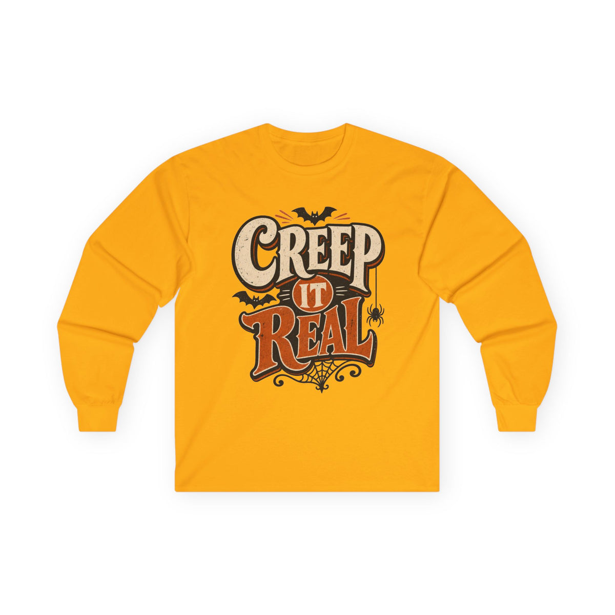 Creep It Real Halloween Long Sleeve T-Shirt