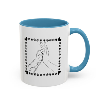 Funny Dog and I Talk Sh*t about you Coffee Mug