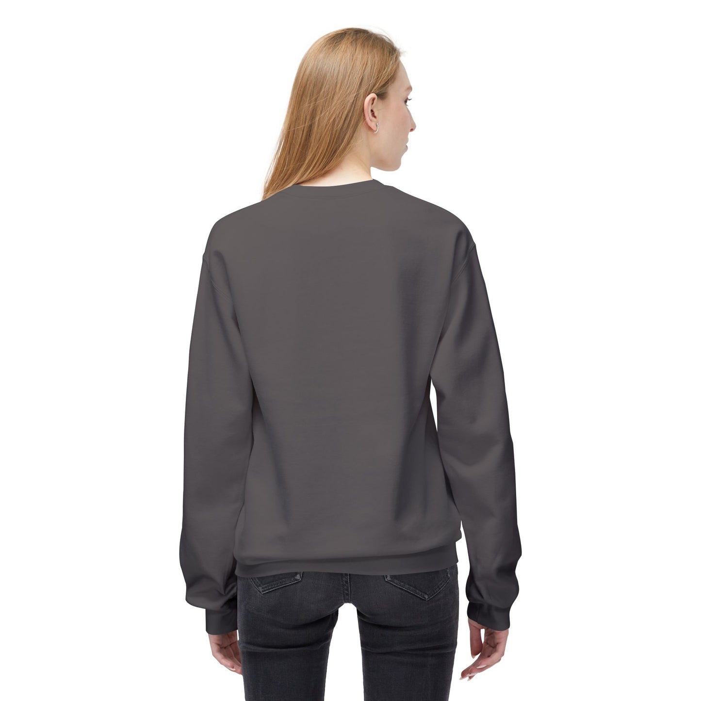 Softstyle Sweatshirt Don't Look Back - Comfortable and Stylish Fleece Crewneck for Adults