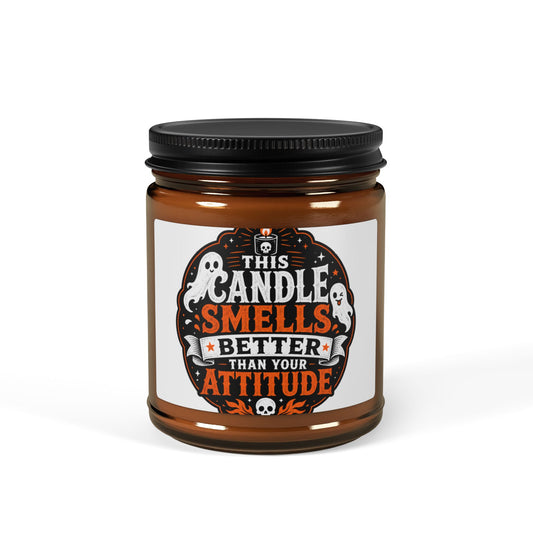Halloween Scented Soy Candle — This Candle Smells Like Attitude