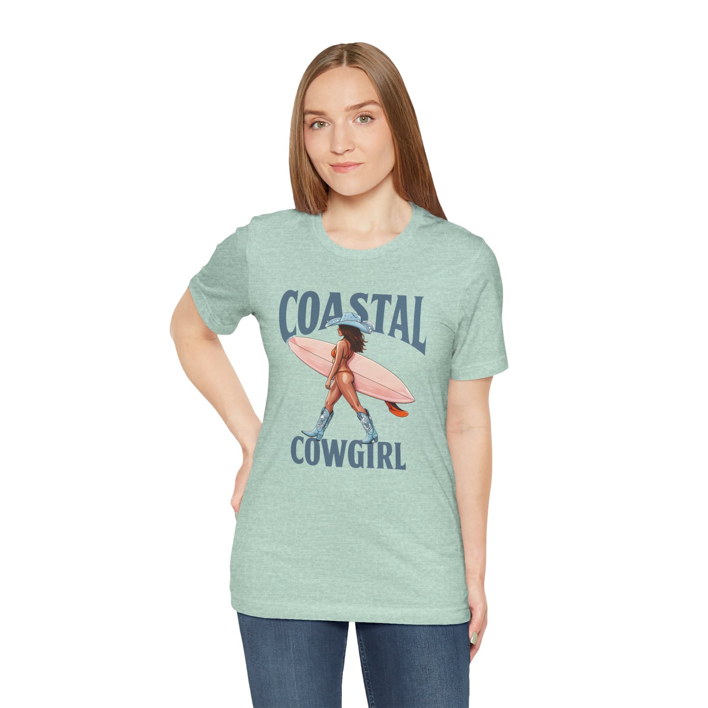 Coastal Cowgirl Tee — Surfing Cowgirl Graphic T-Shirt
