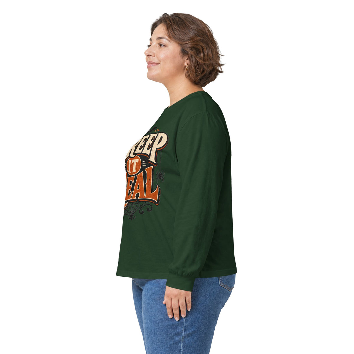 Creep It Real Halloween Long Sleeve T-Shirt