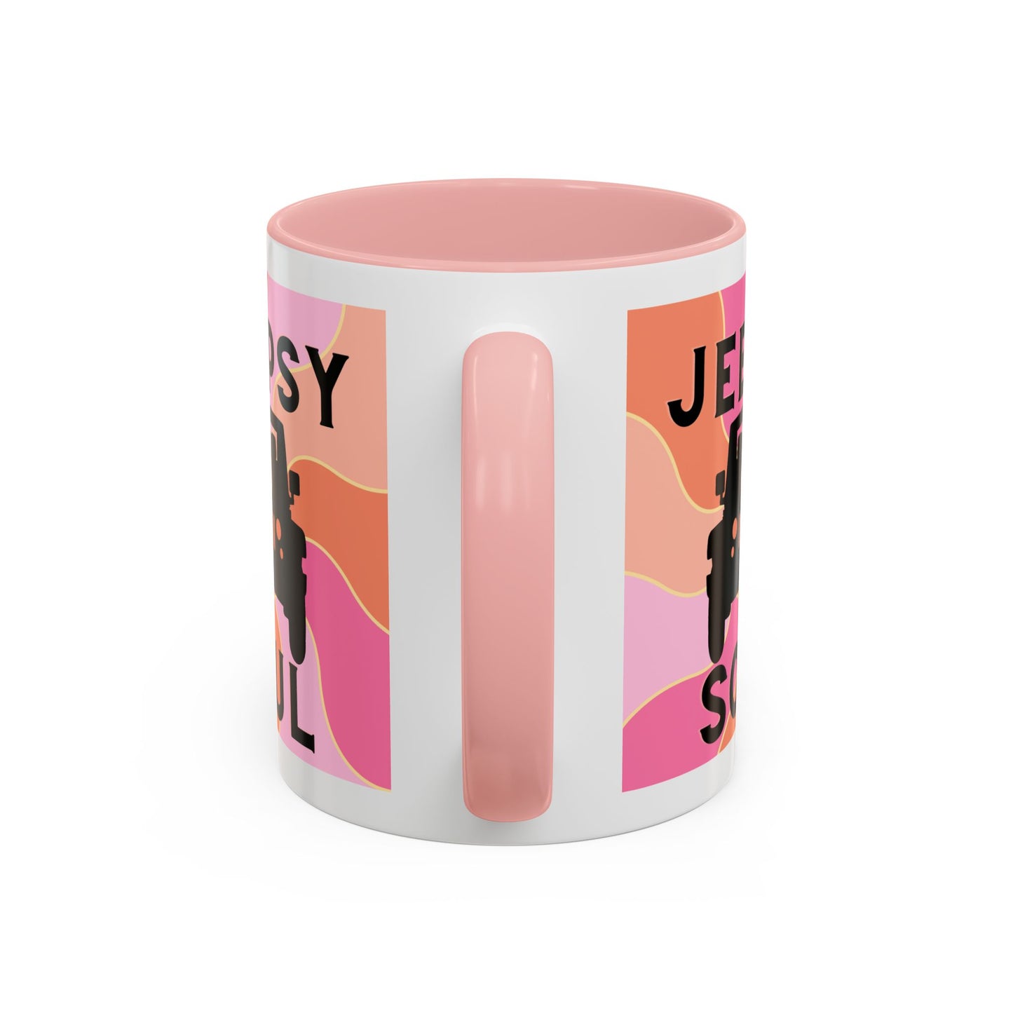 Jeepy Soul Accent Coffee Mug - 11 & 15oz - Stylish for Jeep Lovers