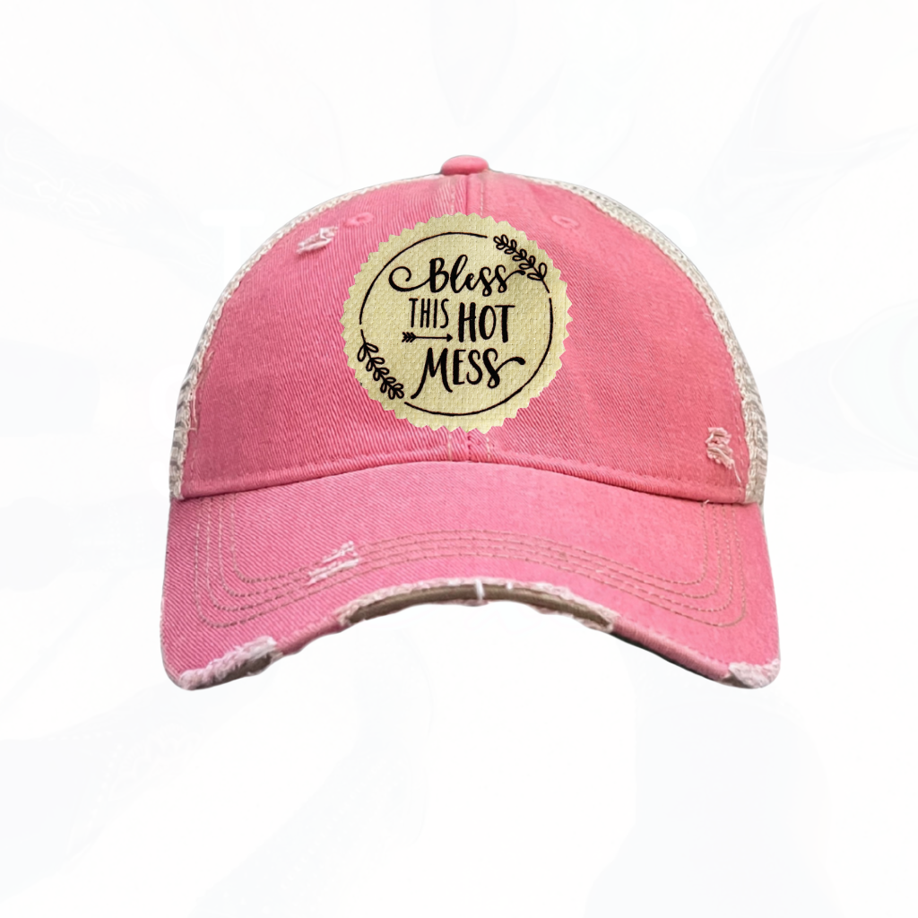 Bless THIS HOT Mess Trucker Hat - 10 Colors