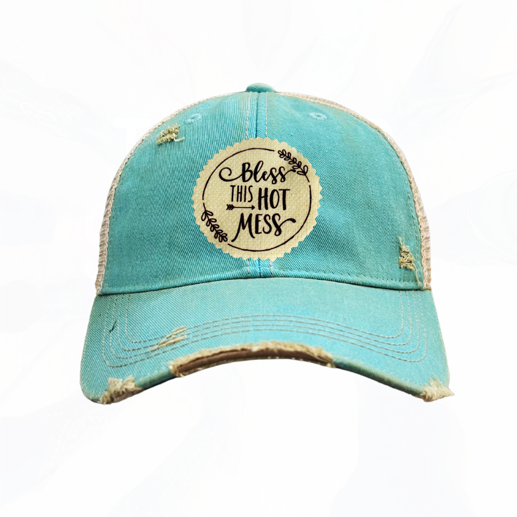 Bless THIS HOT Mess Trucker Hat - 10 Colors