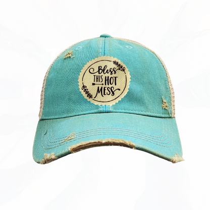 Bless THIS HOT Mess Trucker Hat - 10 Colors