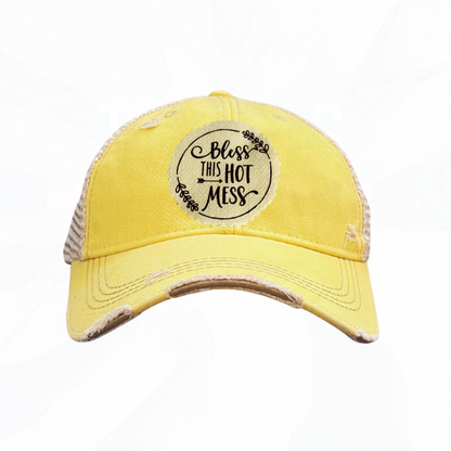 Bless THIS HOT Mess Trucker Hat - 10 Colors