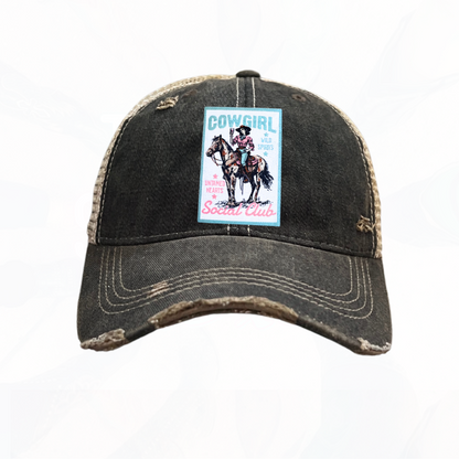 COWGIRL SOCIAL CLUB Wild Spirits Trucker HAT