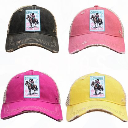COWGIRL SOCIAL CLUB Wild Spirits Trucker HAT