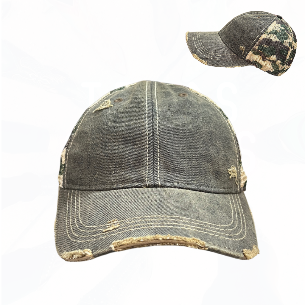 FARM Girl Distressed Trucker Hat