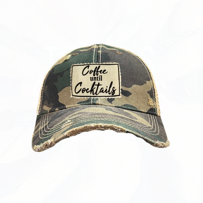 Coffee Until Cocktails Trucker Hats - 8 Colors